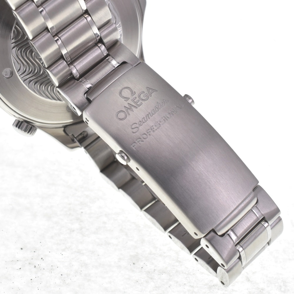 with paper OMEGA Seamaster300M 2254.50 Date chronometer black Dial Automatic Men's
 Watch H#142554