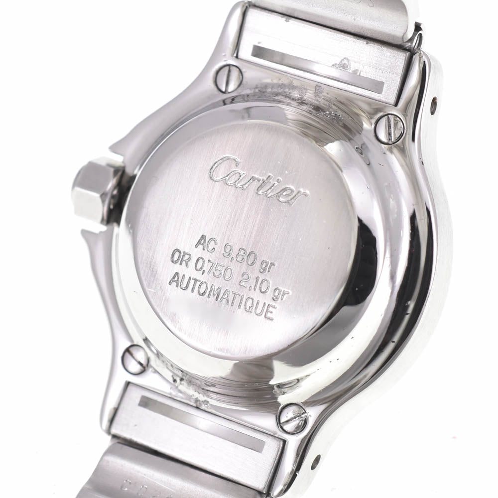 CARTIER Santos Octagon SM vintage Stainless Steel/K18YG white Dial Automatic Ladies
 Watch L#142558