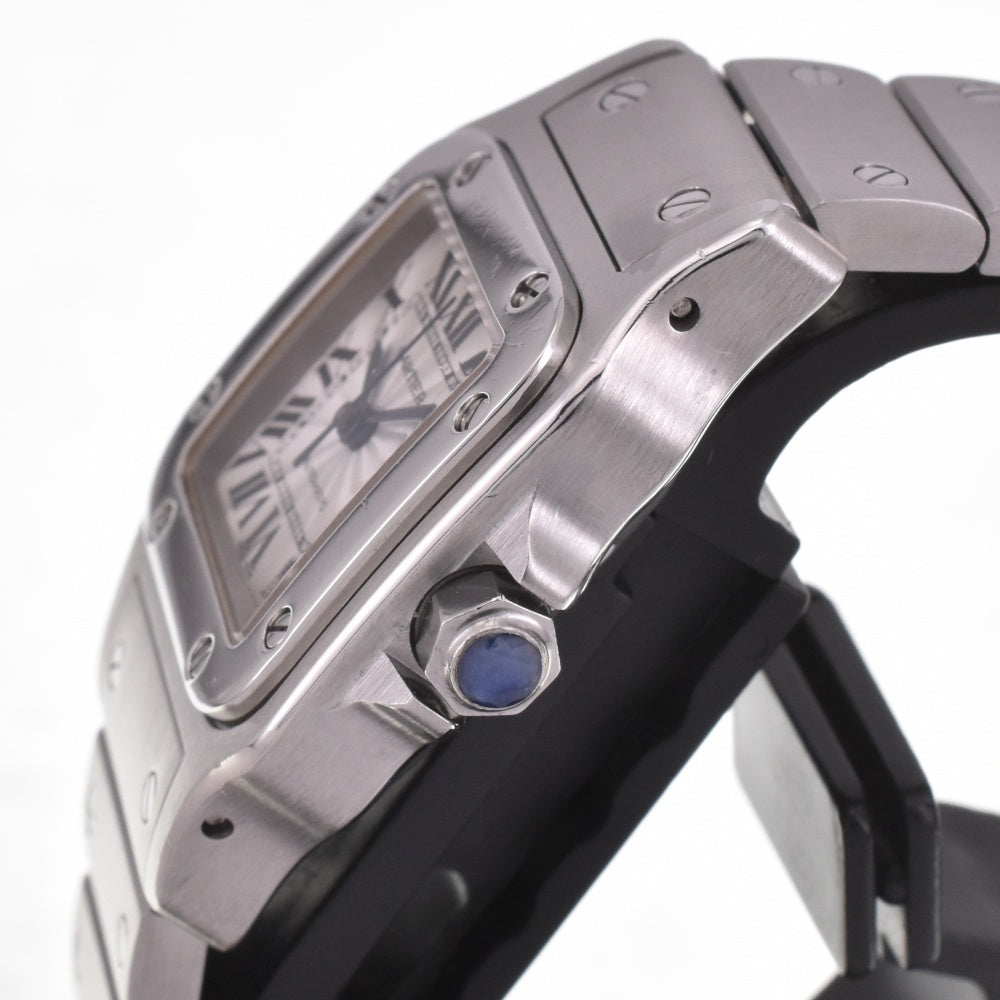 CARTIER Santosgalbe SM W20054D6 Silver Dial Automatic Ladies
 Watch I#142564