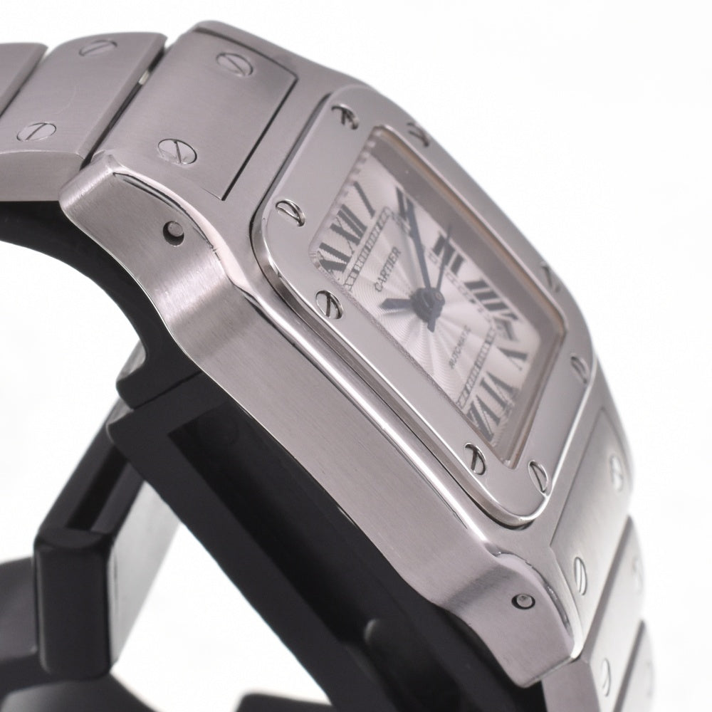 CARTIER Santosgalbe SM W20054D6 Silver Dial Automatic Ladies
 Watch I#142564