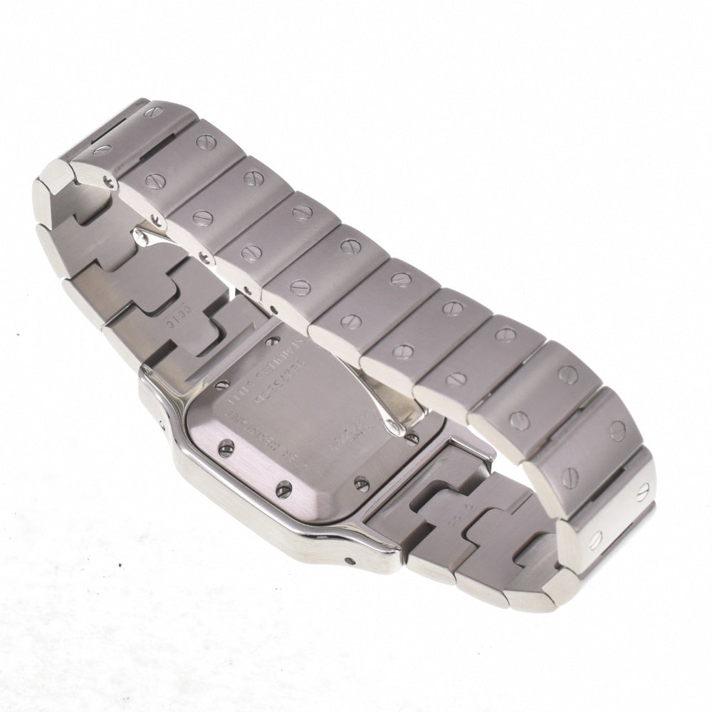 CARTIER Santosgalbe SM W20054D6 Silver Dial Automatic Ladies
 Watch I#142564