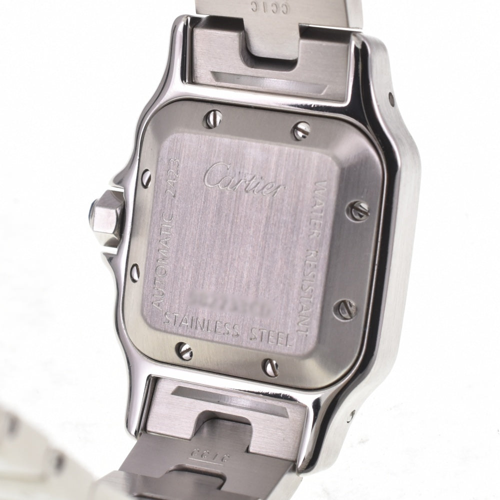 CARTIER Santosgalbe SM W20054D6 Silver Dial Automatic Ladies
 Watch I#142564