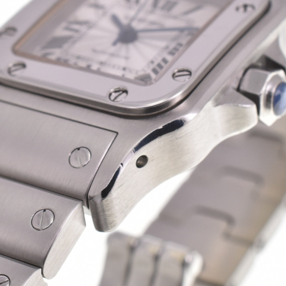 CARTIER Santosgalbe SM W20054D6 Silver Dial Automatic Ladies
 Watch I#142564