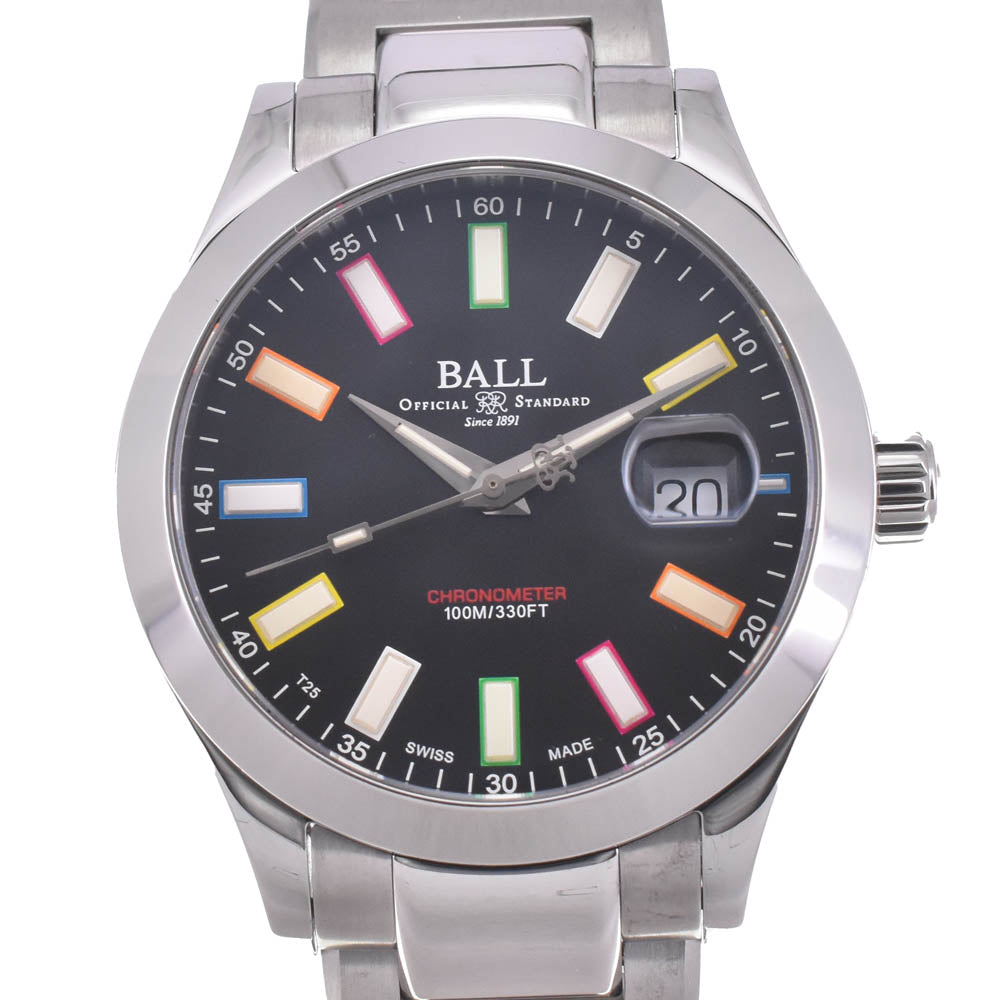 with paper BALLWATCH Marvelite Rainbow NM9026C-S33CJ-BK black Dial Automatic Men's
 Watch K#142566