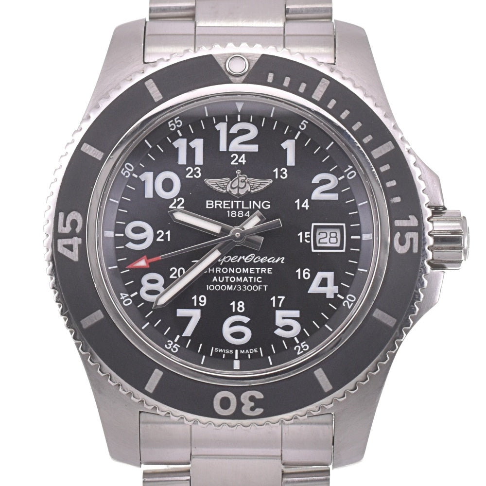 BREITLING Super Ocean A17392 Date black Dial Automatic Men's
 Watch I#142567