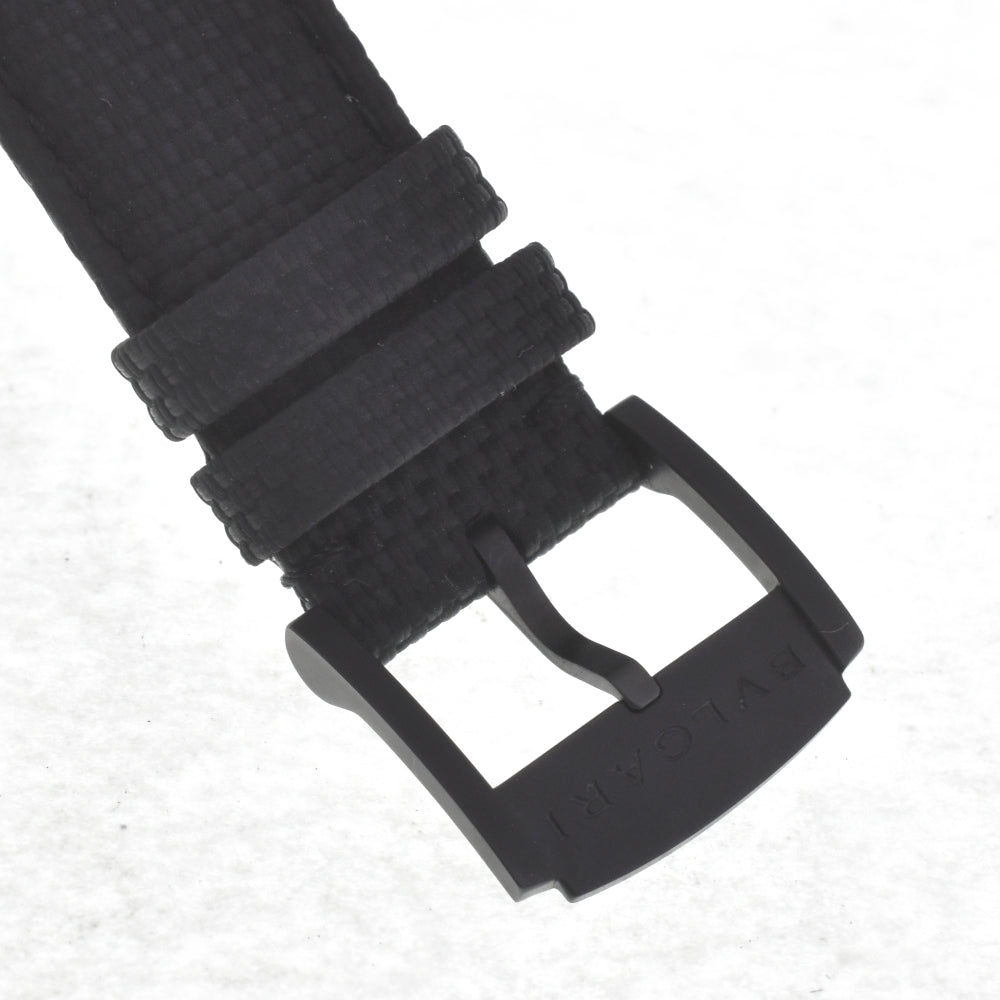 with paper BVLGARI Octo Roma Worldtimer OC41SWT black Dial Automatic Men's
 Watch H#142568