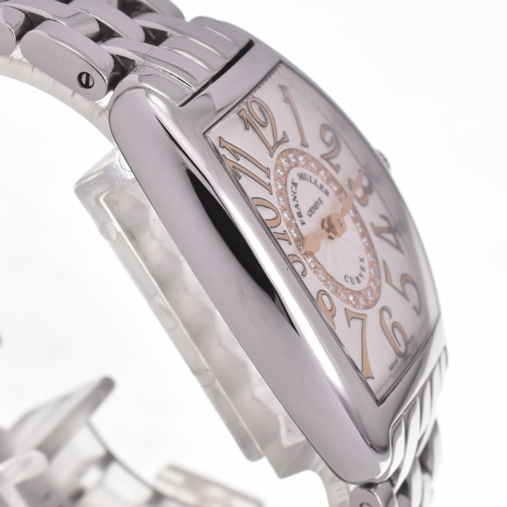 FRANCK MULLER Tonocarbex relief 1752QZCD1RSTG IN Diamond Dial Silver Dial Quartz Ladies
 Watch I#142572