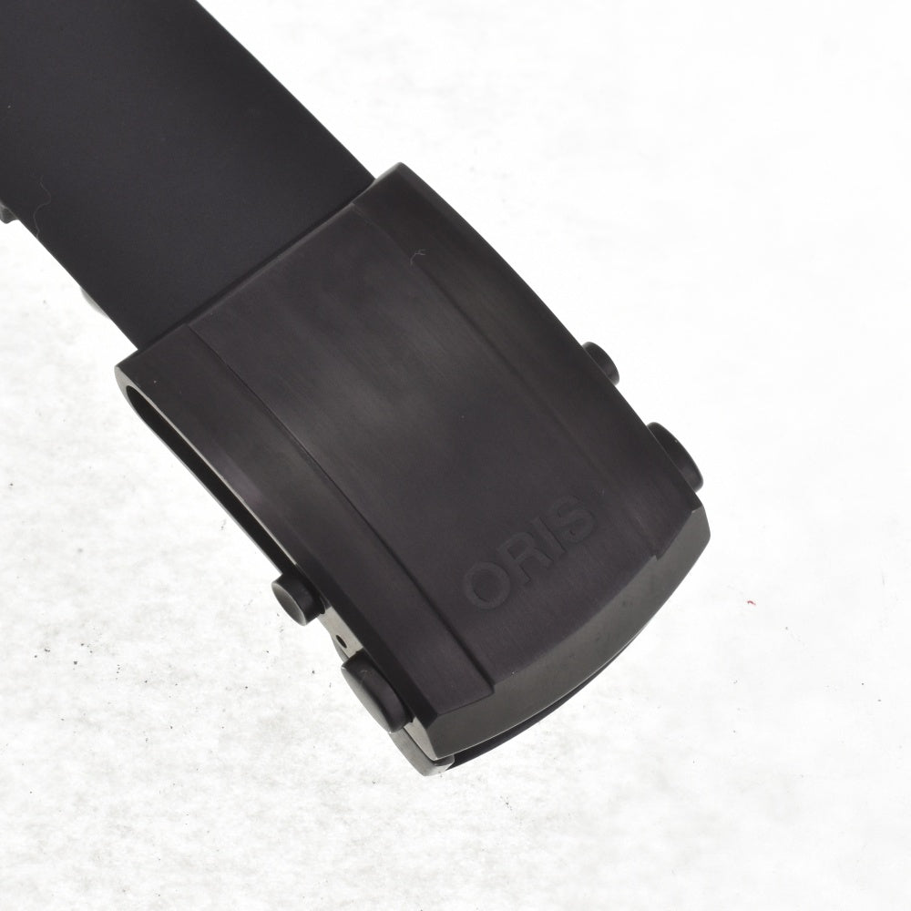 with paper ORIS Aquis Pro Date Caliber 400 01 400 7767 7754 Titanium / rubber black Dial Automatic Men's
 Watch I#142573