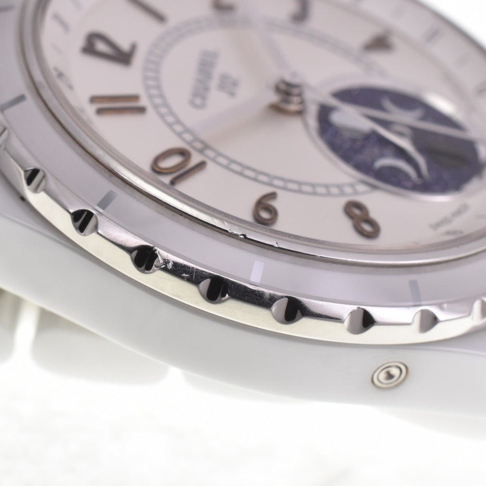 CHANEL J12 Fars de Lune H3404 Moon phase white Dial Automatic Men's
 Watch I#142575