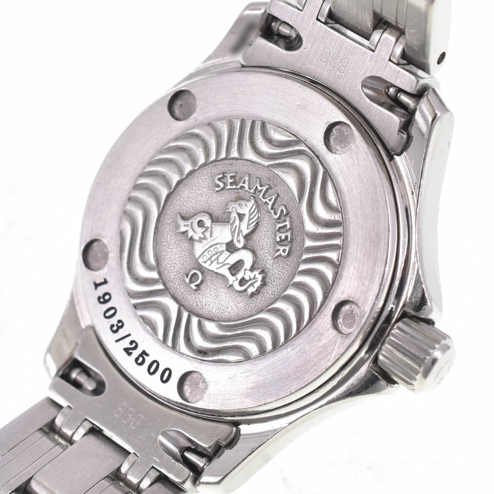 with paper OMEGA Seamaster Jack Mayor 2586.70 Date green Dial Quartz Ladies
 Watch L#142577