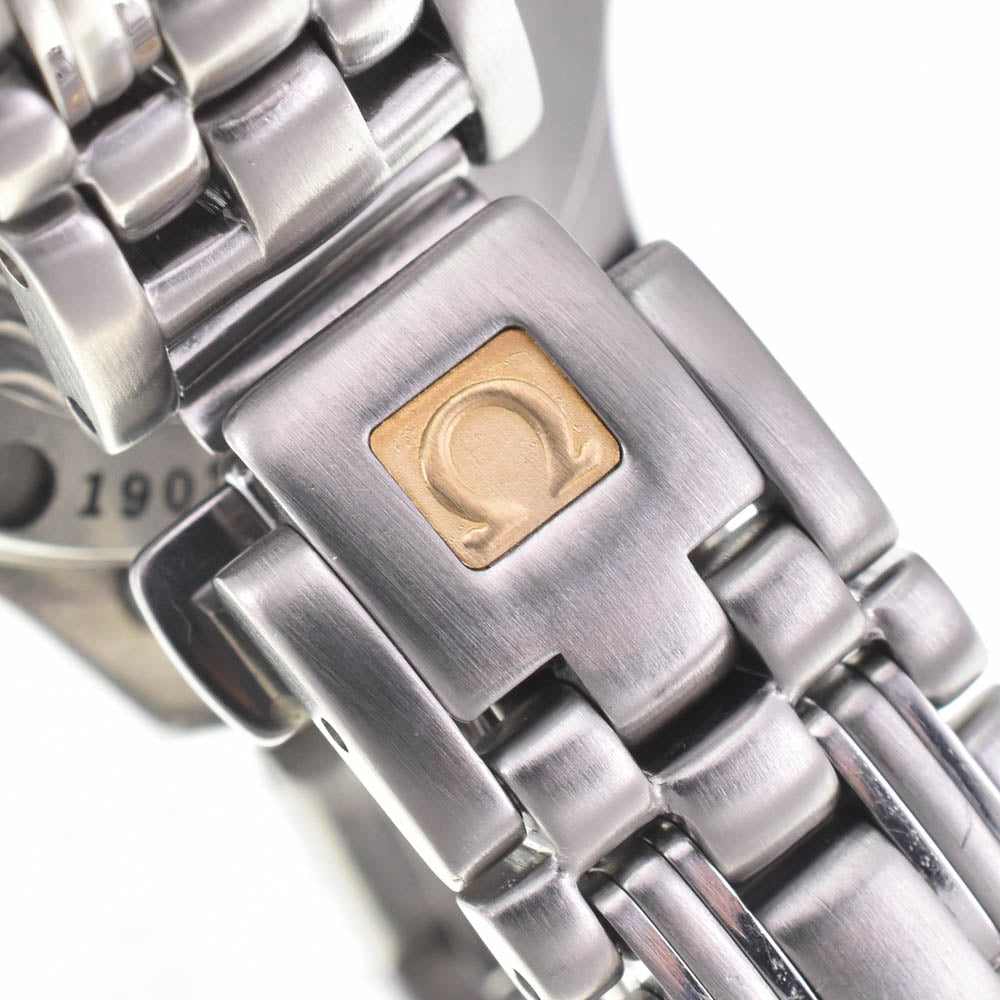 with paper OMEGA Seamaster Jack Mayor 2586.70 Date green Dial Quartz Ladies
 Watch L#142577