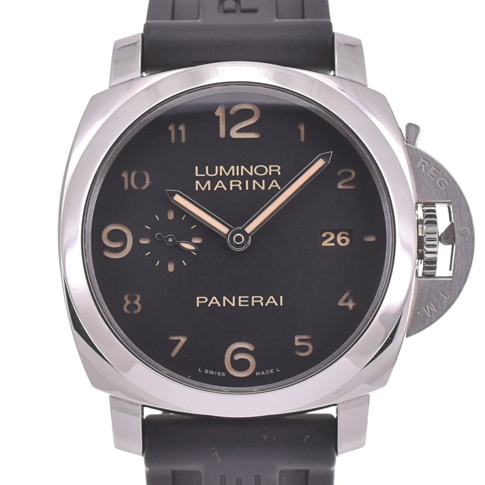 with paper PANERAI Luminor Marina 3 Days PAM00359 black Dial Automatic Men's
 Watch I#142583