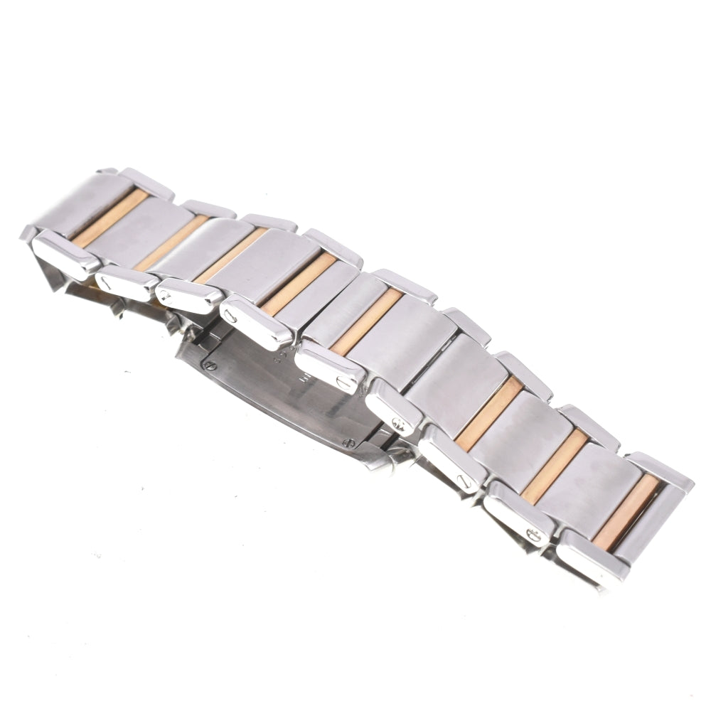 CARTIER Tank francaise MM W51006Q4 Ivory Dial Quartz Unisex
 Watch M#142585