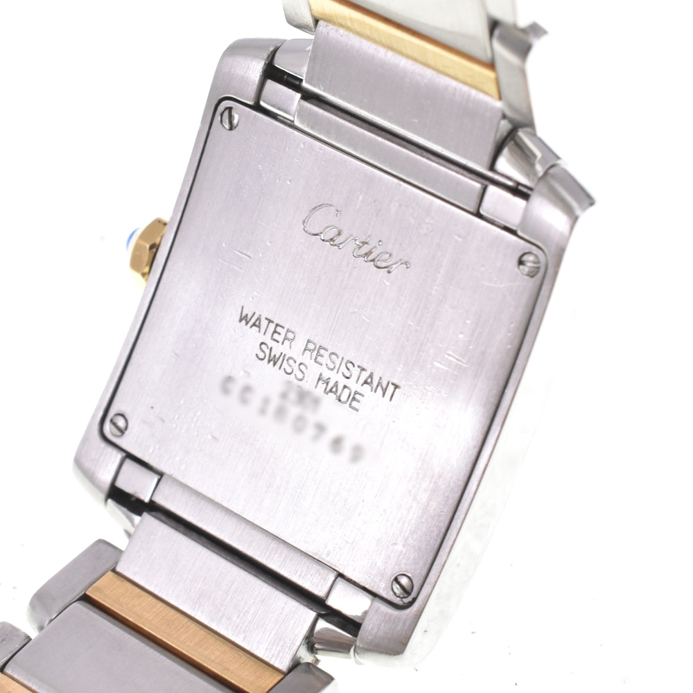 CARTIER Tank francaise MM W51006Q4 Ivory Dial Quartz Unisex
 Watch M#142585