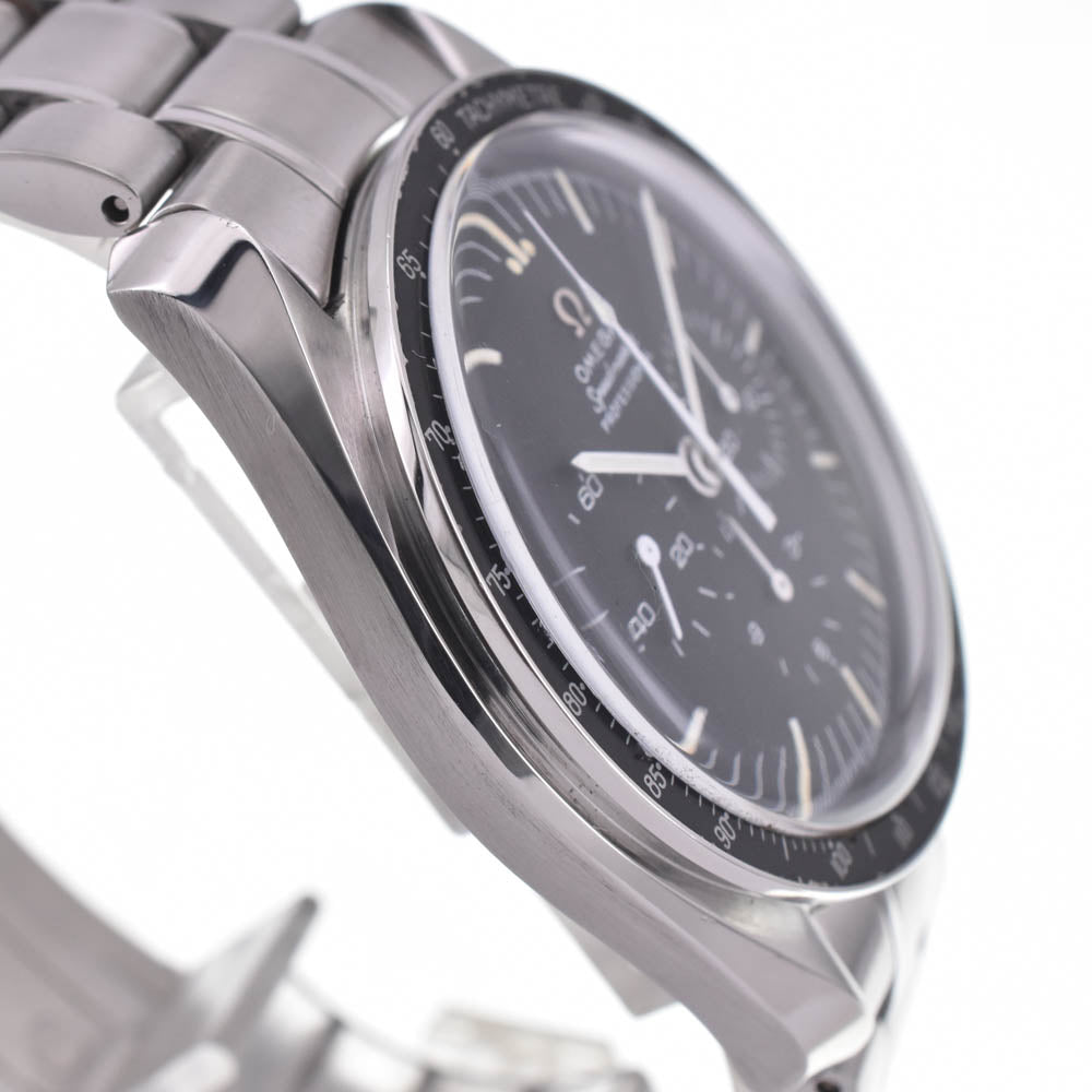 OMEGA Speedmaster Professional ST145.022-69 vintage (Long r) 5th Straight Writing Cal.861 black Dial Hand Winding Men's
 Watch K#142586