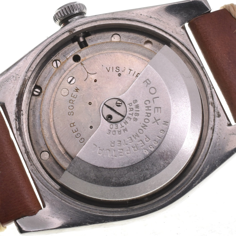 ROLEX Oyster perpetual 2940 vintage Bubble back Silver Dial Automatic Boy's
 Watch I#142589