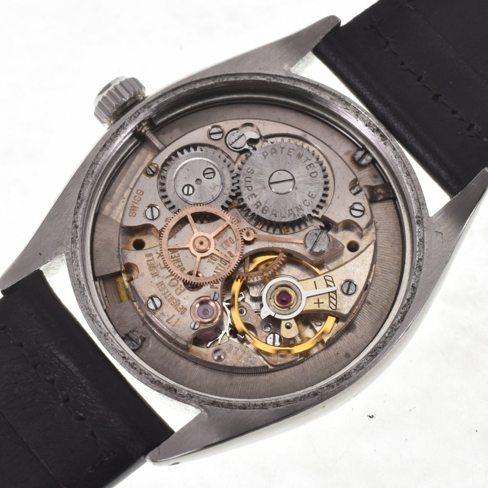 ROLEX Oyster Date 6094 vintage Made around 1953 Cal.740 Silver Dial Hand Winding Men's
 Watch I#142593