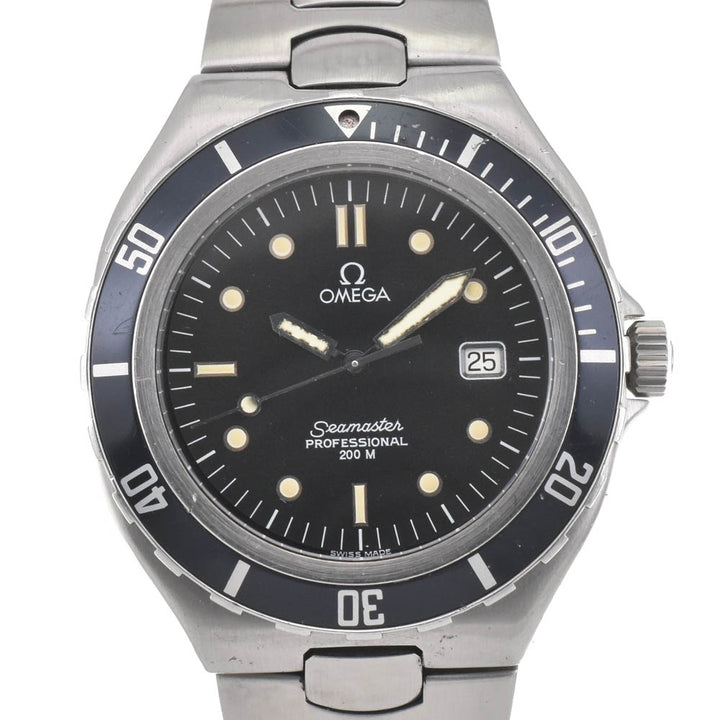 OMEGA Seamaster Professional 200m 396.1062 Date black Dial Quartz Men's
 Watch J#142597