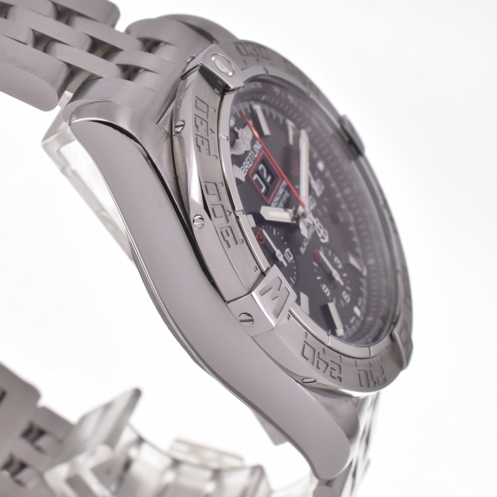 BREITLING Chronomat Blackbird A44360 World Limited 2000 black Dial Automatic Men's
 Watch I#142602