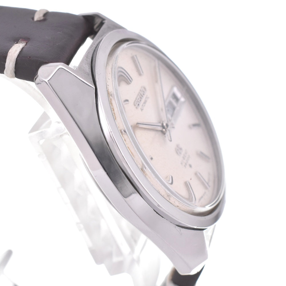 SEIKO Grand Seiko 6146-8000 vintage Day-Date High Beat 36000 Silver Dial Automatic Men's
 Watch L#142604
