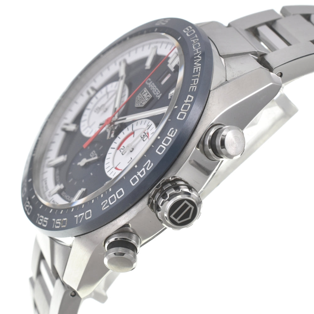 with paper TAG HEUER Carrera Sports CBN2A1E 160th anniversary limited edition blue Dial Automatic Men's
 Watch J#142605