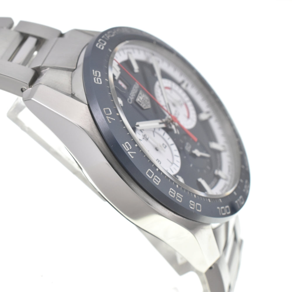 with paper TAG HEUER Carrera Sports CBN2A1E 160th anniversary limited edition blue Dial Automatic Men's
 Watch J#142605