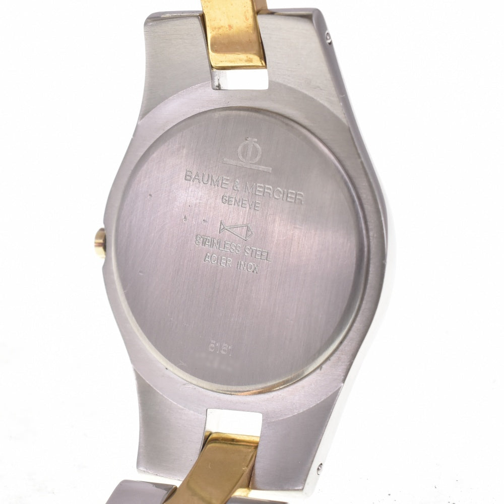 Baume & Mercier Linea 5161 Stainless Steel/Gold Plated white Dial Quartz Unisex
 Watch J#142614