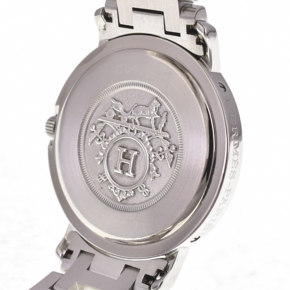 HERMES Clipper CL4.410 Date D buckle gray Dial Quartz Unisex
 Watch I#142615