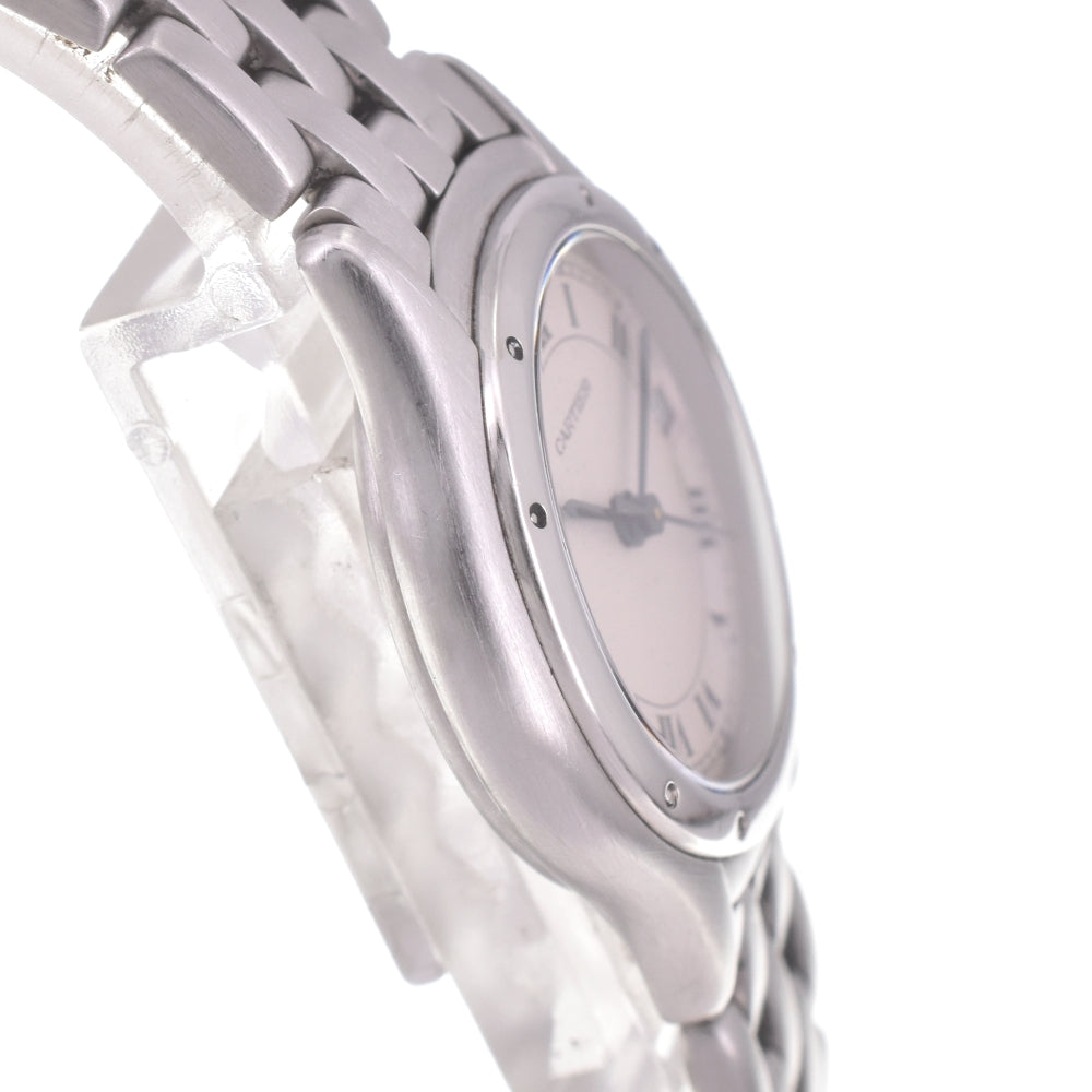 CARTIER PANTHERE Cougar W35001F5 Date Silver Dial Quartz Unisex
 Watch I#142620