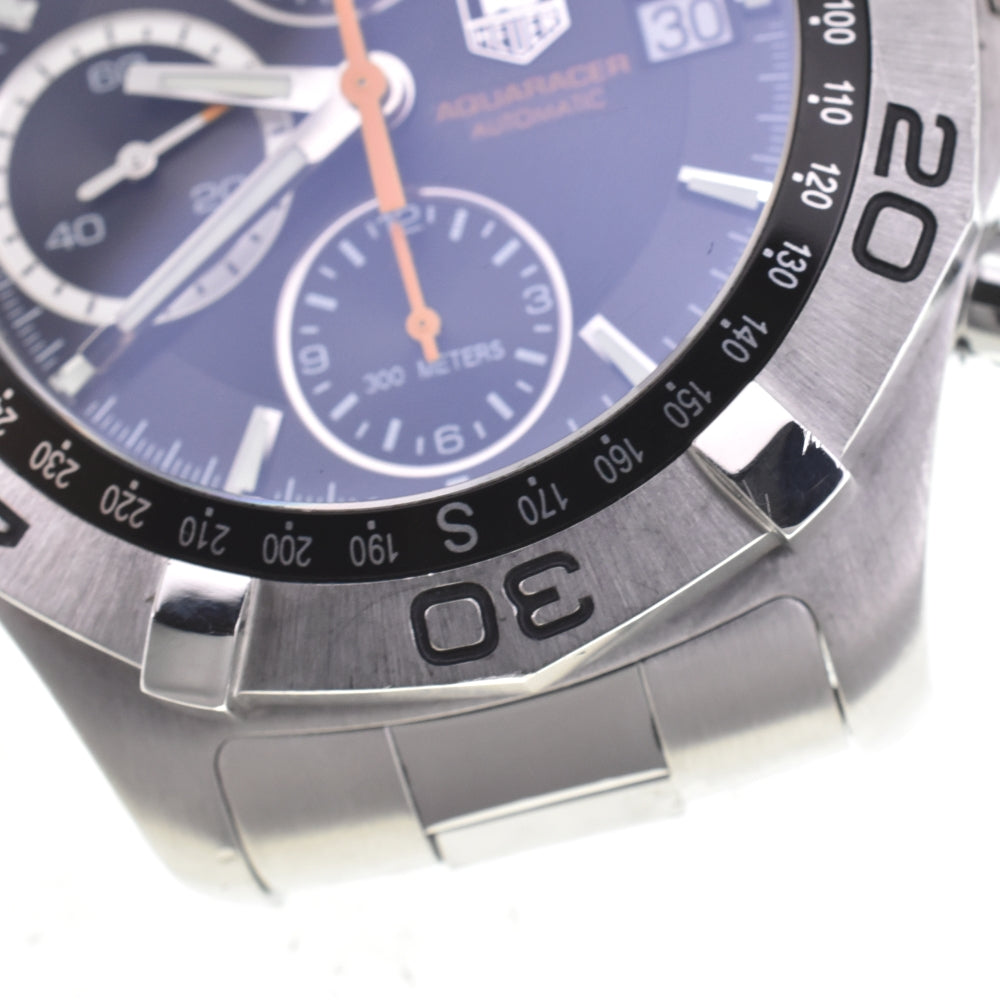 TAG HEUER Aqua racer CAF2113.BA0809 Chronograph Date black Dial Automatic Men's
 Watch M#142621