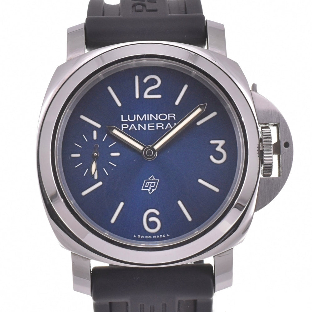 PANERAI Luminor Blue Mare PAM01085 blue Dial Hand Winding Men's
 Watch I#142623