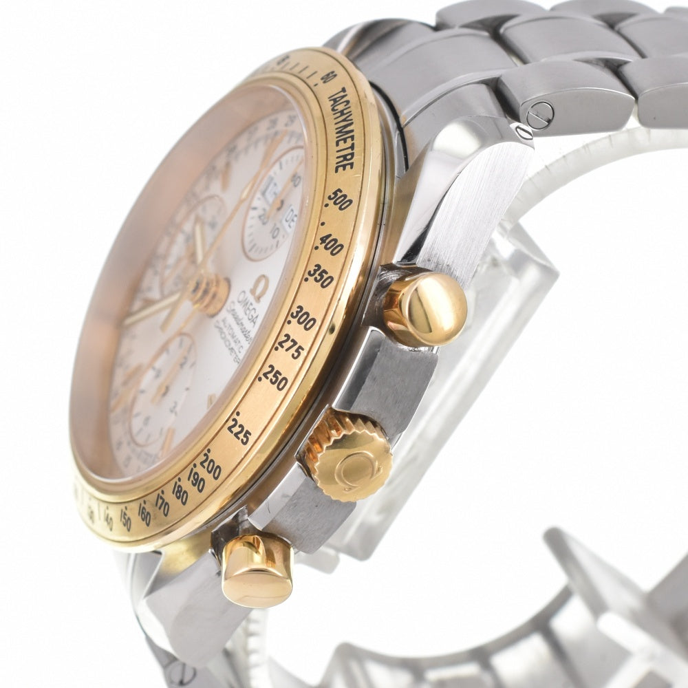 OMEGA Speedmaster 323.21.40.44.02.001 K18YG Bezel Silver Dial Automatic Men's
 Watch J#142633