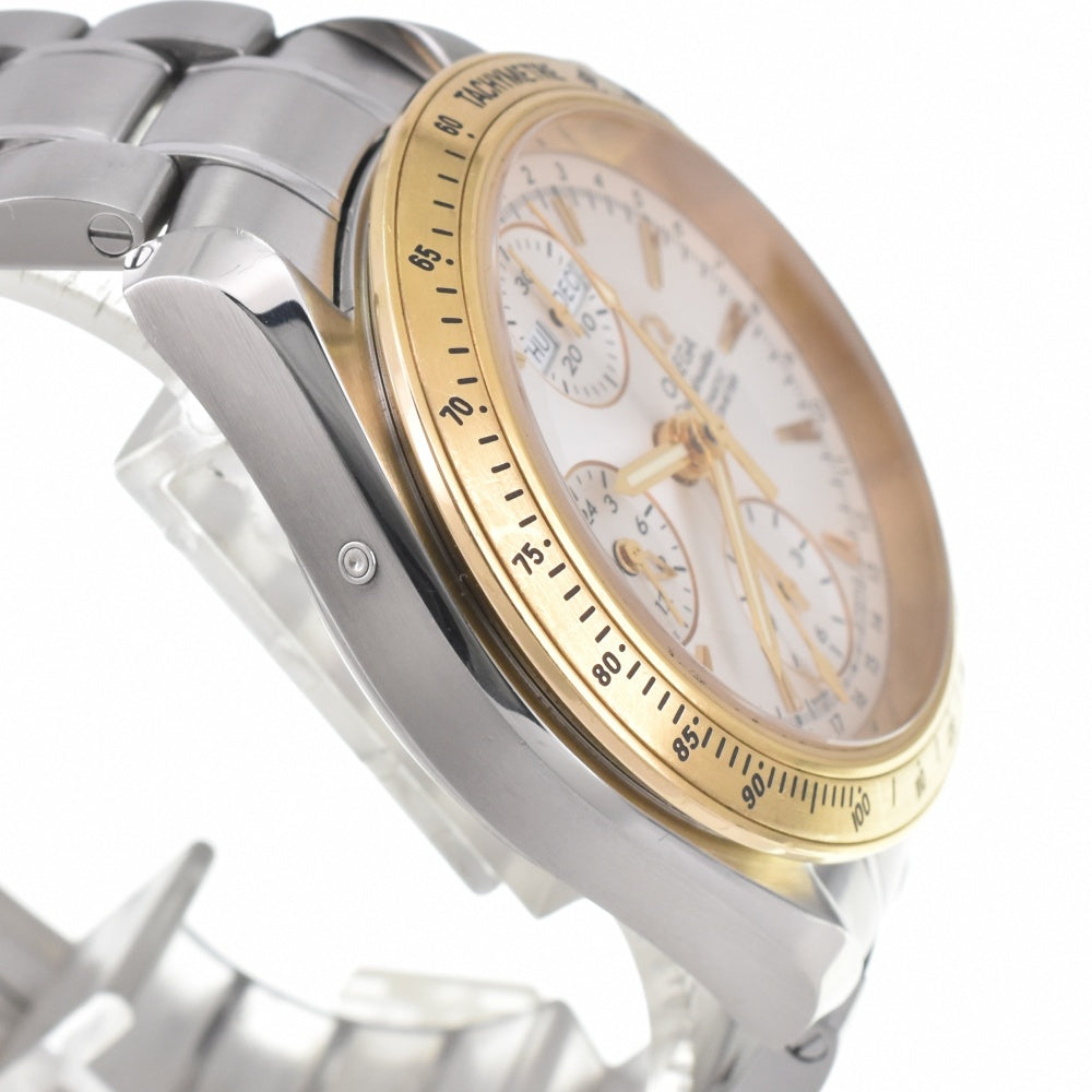 OMEGA Speedmaster 323.21.40.44.02.001 K18YG Bezel Silver Dial Automatic Men's
 Watch J#142633