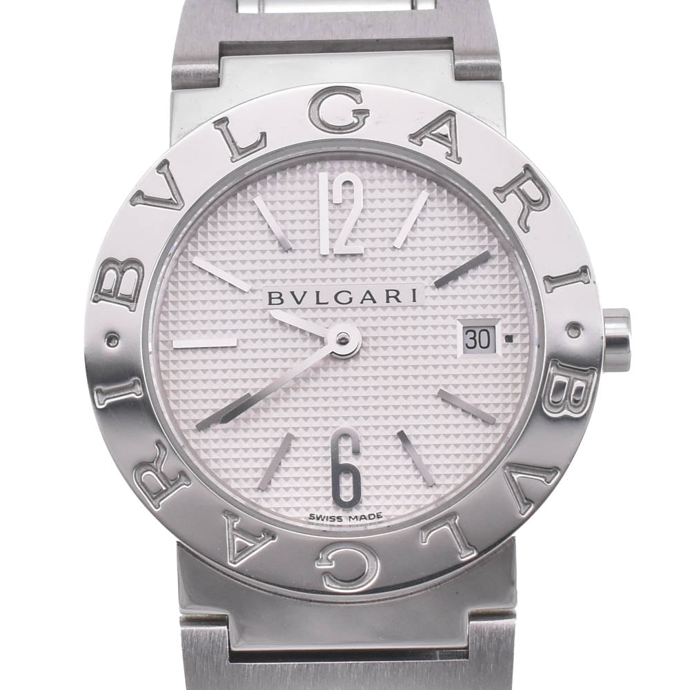with paper BVLGARI Bulgari Bulgari BB26SS Date Silver Dial Quartz Ladies
 Watch K#142638
