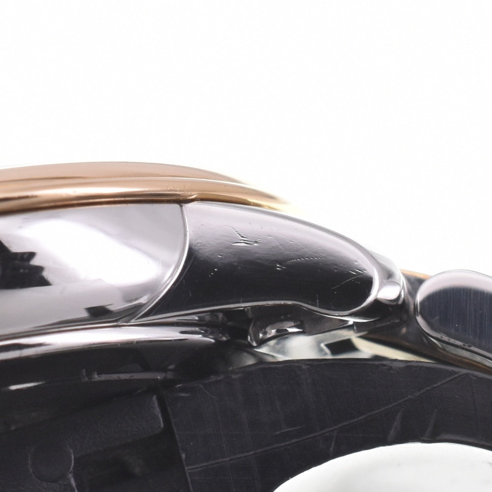 OMEGA De Ville Prestige 424.20.24.60.08.001 Stainless Steel/K18RYG gold Dial Quartz Ladies
 Watch J#142639