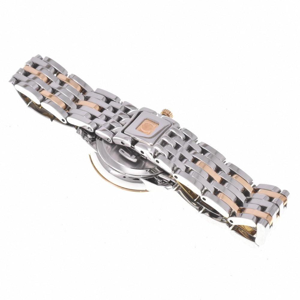 OMEGA De Ville Prestige 424.20.24.60.08.001 Stainless Steel/K18RYG gold Dial Quartz Ladies
 Watch J#142639