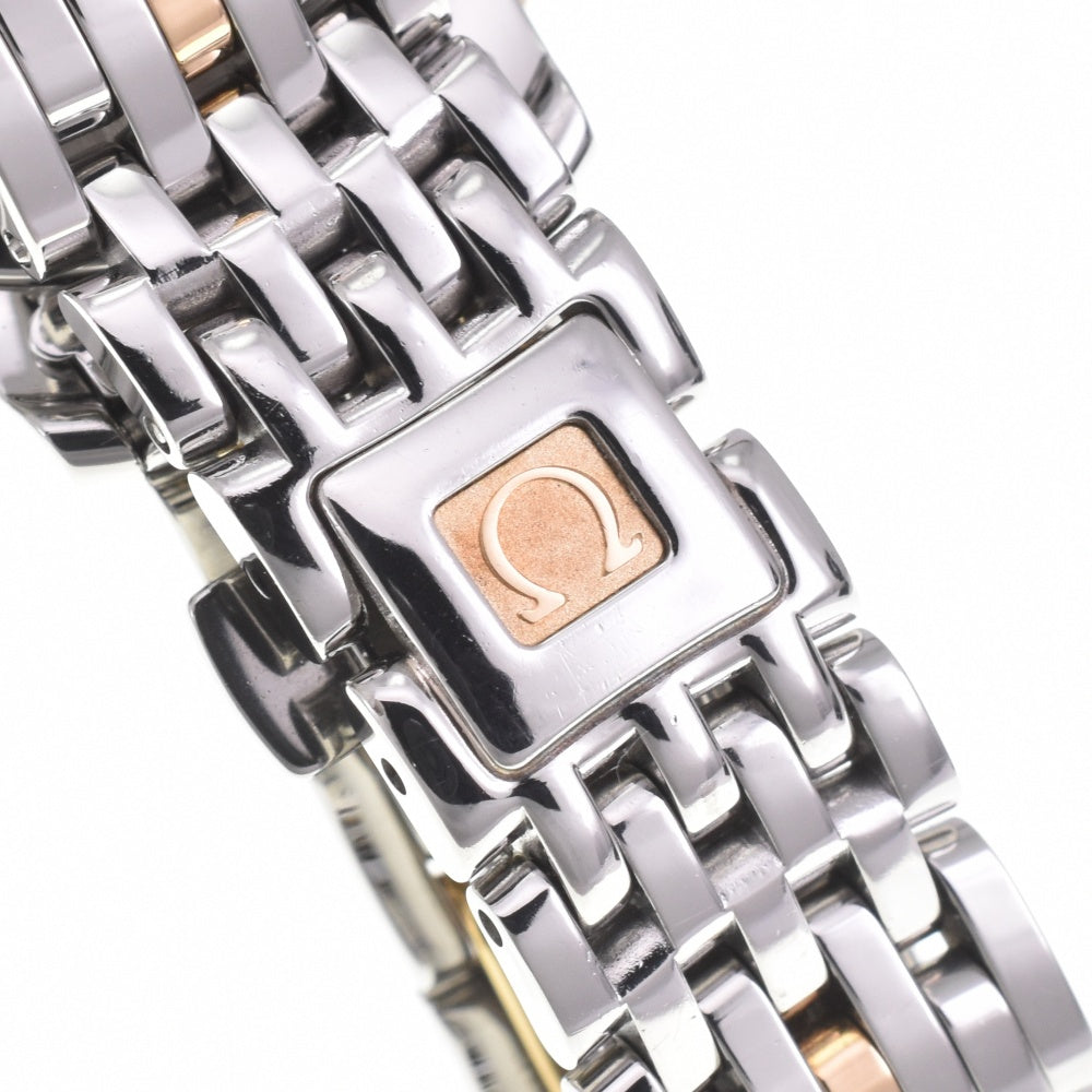 OMEGA De Ville Prestige 424.20.24.60.08.001 Stainless Steel/K18RYG gold Dial Quartz Ladies
 Watch J#142639