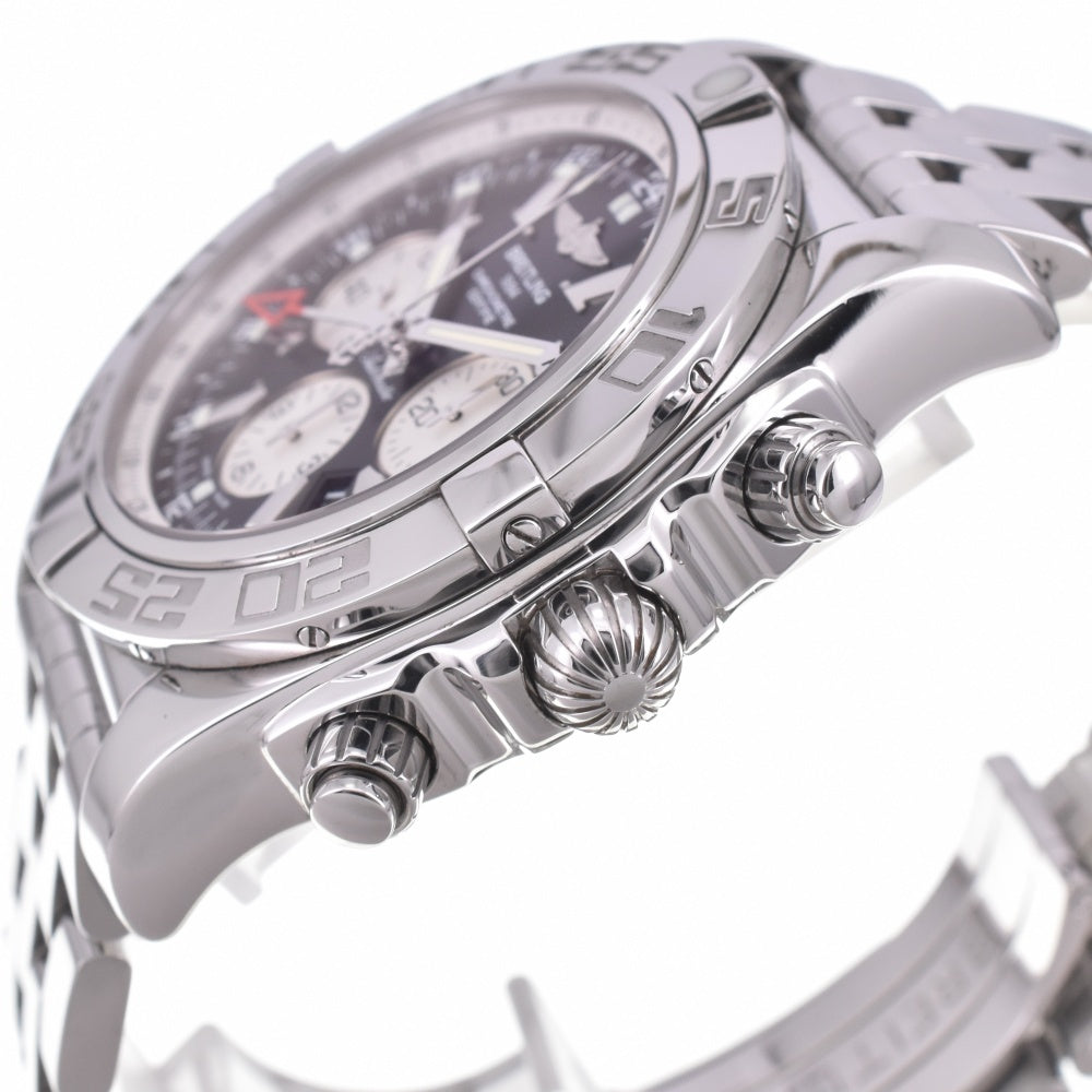 BREITLING Chronomat GMT AB0410 Chronograph Date Black / Silver Dial Automatic Men's
 Watch K#142640