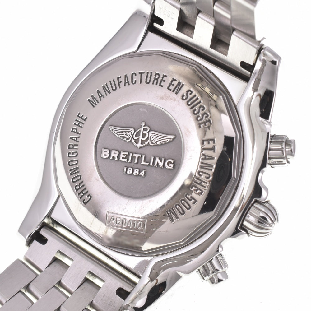 BREITLING Chronomat GMT AB0410 Chronograph Date Black / Silver Dial Automatic Men's
 Watch K#142640