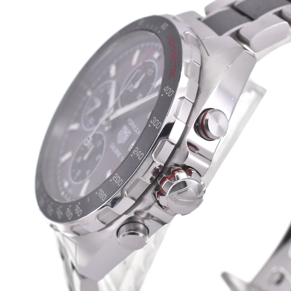 with paper TAG HEUER Formula 1 CAZ2012-0.BA0876 Chronograph Date gray Dial Automatic Men's
 Watch K#142644