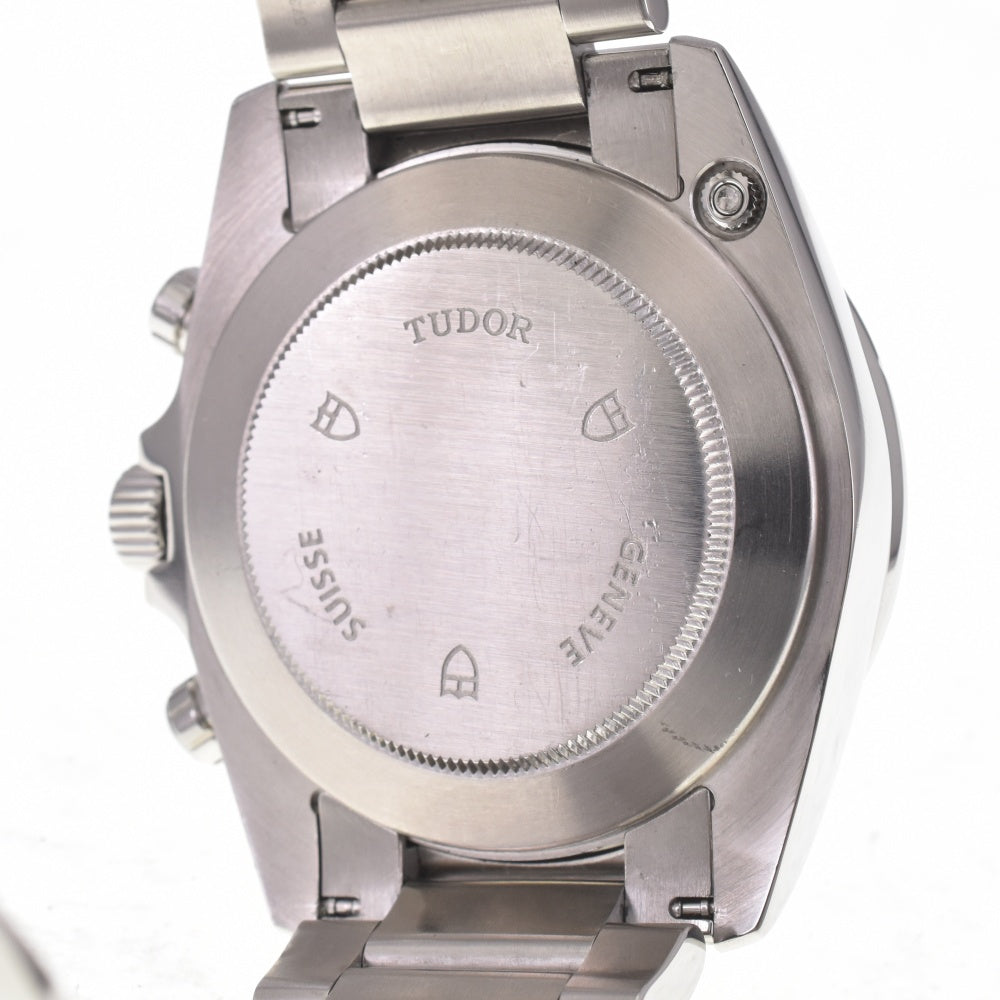 with paper TUDOR Gran Tour 20530N Chronograph Date Silver Dial Automatic Men's
 Watch I#142649