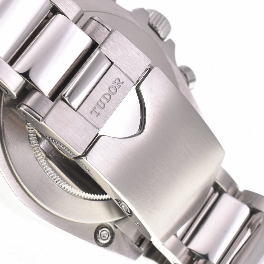 with paper TUDOR Gran Tour 20530N Chronograph Date Silver Dial Automatic Men's
 Watch I#142649