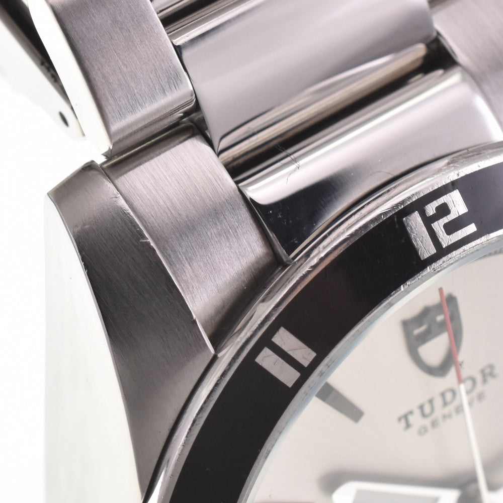 with paper TUDOR Gran Tour 20530N Chronograph Date Silver Dial Automatic Men's
 Watch I#142649