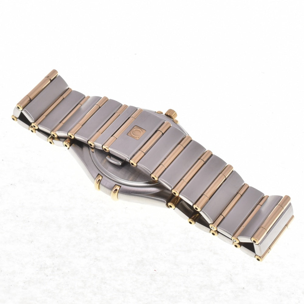 with paper OMEGA Constellation date 1212.30 Stainless Steel/K18YG full bar Silver Dial Quartz Men's
 Watch I#142656