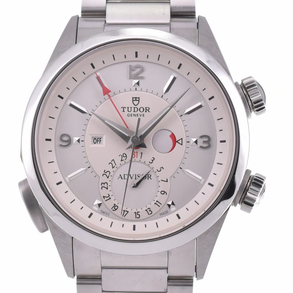 with paper TUDOR Advisor 79620T Power reserve Silver Dial Automatic Men's
 Watch M#142657