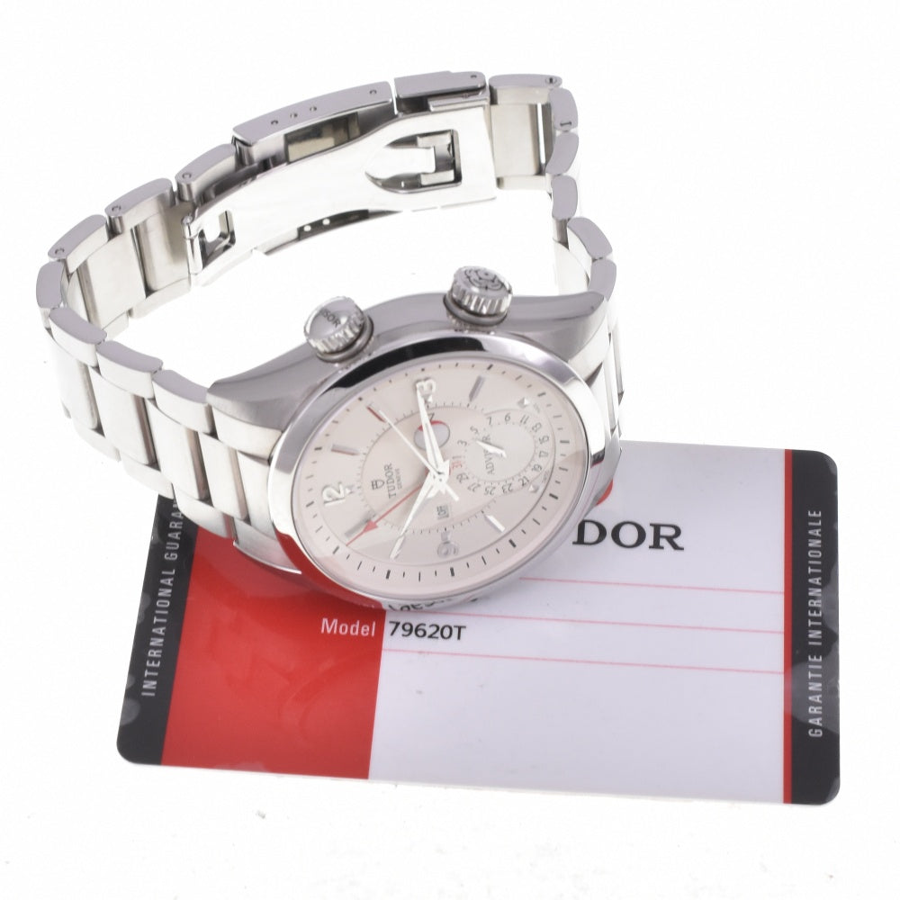 with paper TUDOR Advisor 79620T Power reserve Silver Dial Automatic Men's
 Watch M#142657