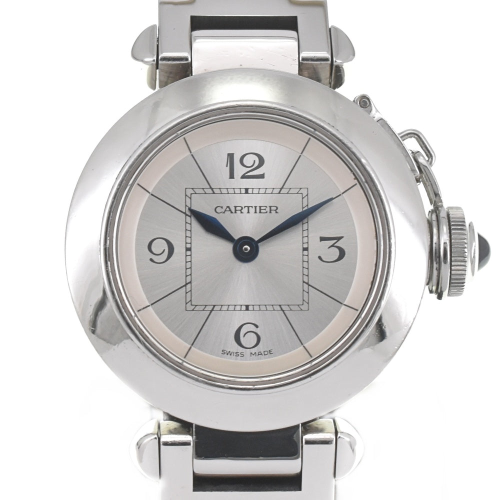 CARTIER Mispacha W3140007 1.1" Silver Dial Quartz Ladies
 Watch J#142660