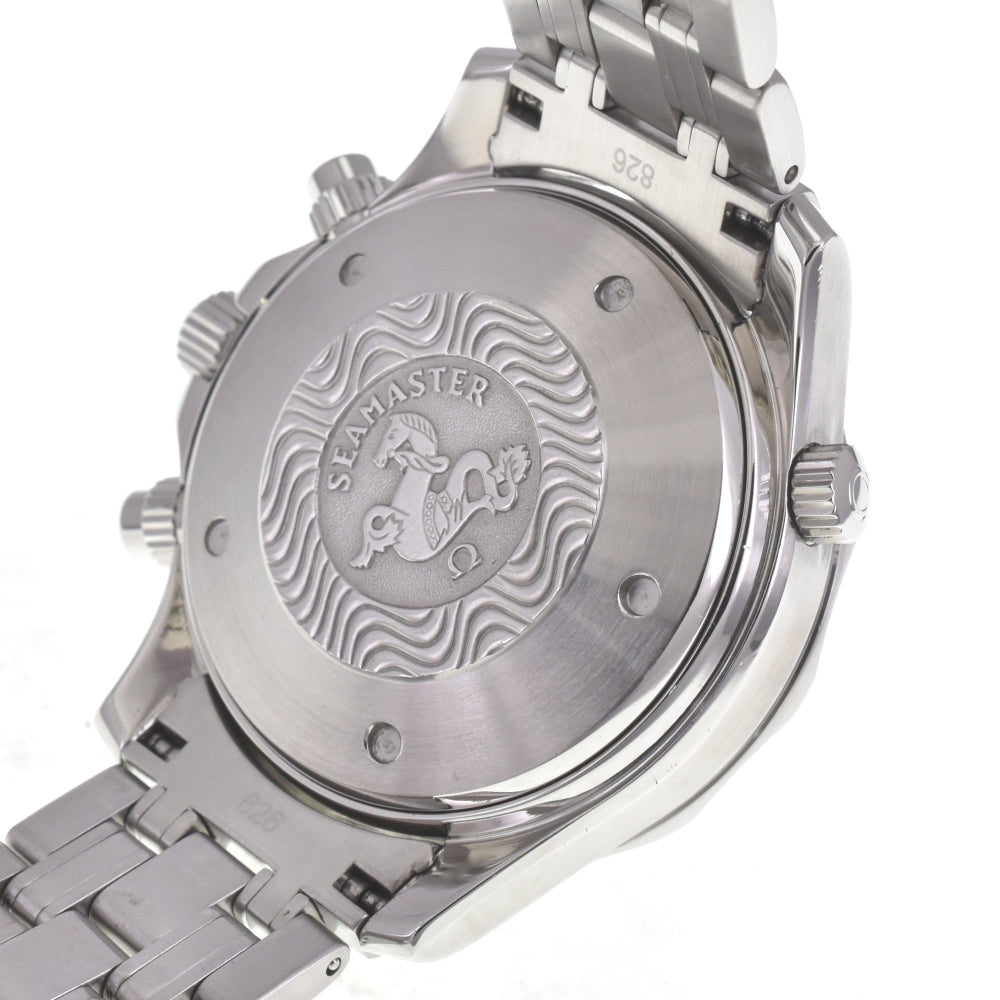 with paper OMEGA Seamaster300 2599.80 Chronograph Date blue Dial Automatic Men's
 Watch I#142664