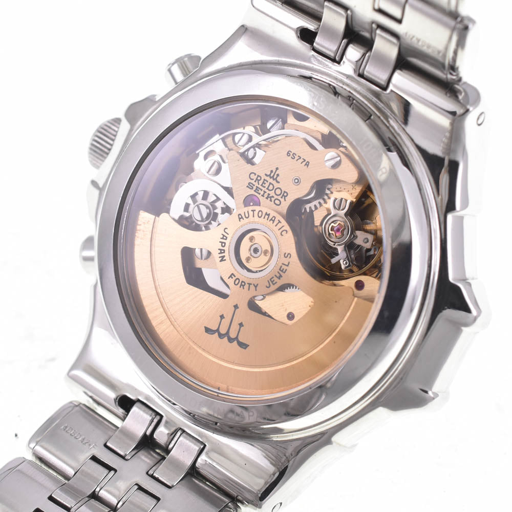 SEIKO CREDOR PACIFIQUE CHRONOGRAPH GCBK995/6S77-0A10 Power reserve Silver Dial Automatic Men's
 Watch K#142666
