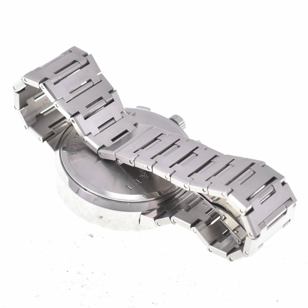 BVLGARI Bulgari Bulgari BB38SSCH Chronograph Date Black / Silver Dial Automatic Men's
 Watch L#142667